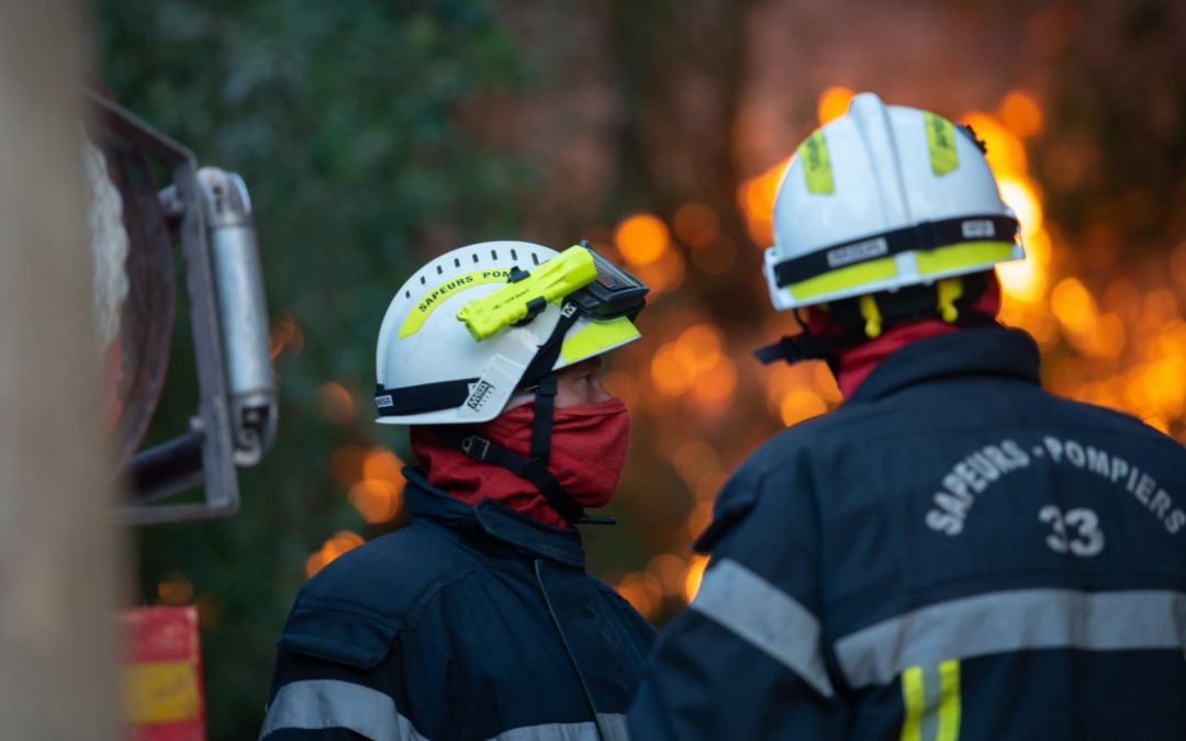Feux de forêts en Gironde : Ubiwan équipe les pompiers & bénévoles en capteurs GPS